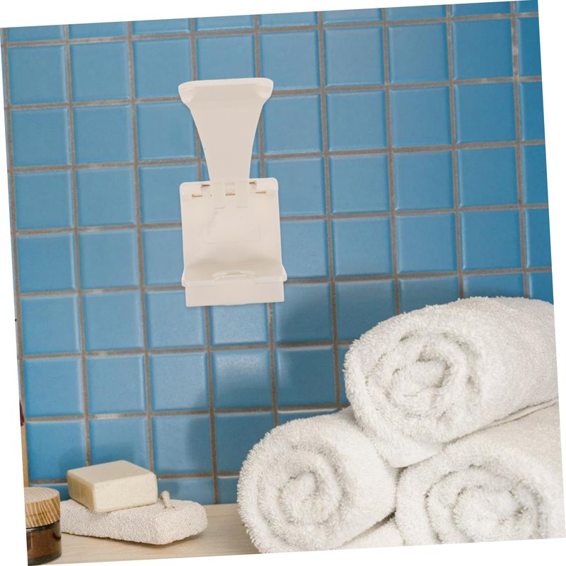 LABRIMP Hand Bracket Wall-Mounted Soap Dispenser Stable Shampoo Bottle Holder