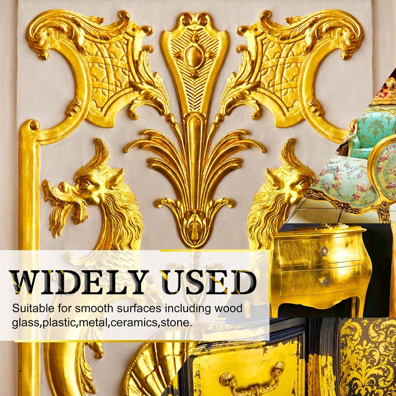Gold Leaf Gilding Adhesive Kit - 3.5oz Water Based Adhesive