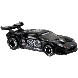 Hot Wheels Retro Entertainment Gran Turismo Ford GT (Black) Die-Cast Vehicle 1/5