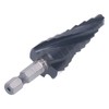 1/4in Shank Spiral Groove Step Drill Bit M35 Cobalt 4