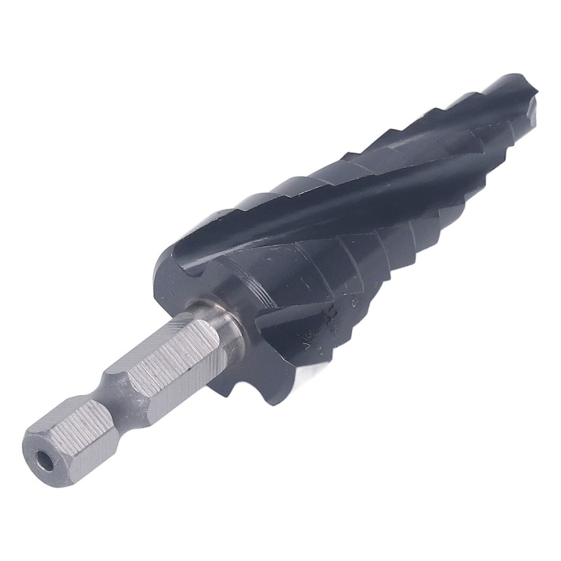 1/4in Shank Spiral Groove Step Drill Bit M35 Cobalt 4