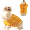 Knitted Dog Sweater for Small Dogs Cats Thick Warm Puppy