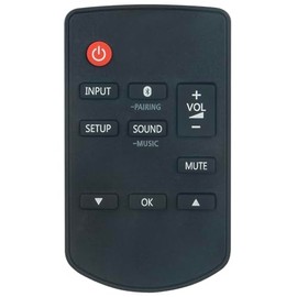 Allimity N2QAYC000109 Replacement Remote Replacement for Panasonic Home Theater Soundbar System SU-HTB485 SC-HTB485GN SUHTB485 SCHTB485GN