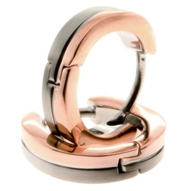 Boccia 0563-05 Women's Creole Earrings Titanium