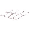Gamakatsu 2309 Octopus Hks Loose, 8-Pack, Sz2, Red