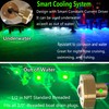 NBWDY Green Boat Drain Plug Light,IP68 Underwater Boat Lights with