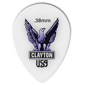 Clayton Picks ST38/12 .38 mm Guitar Picks, 12 Pieces