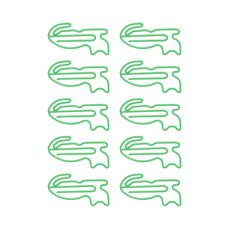 100 Pcs Cute Paper Clips Animal Shaped Fun Bookmark Document