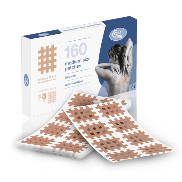 CureTape CrossLinq Acupressure Patches | Acupuncture Patch for Scars &