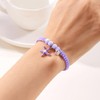 XAM Adjustable Braided Bracelet with Starfish Charm, Ceramic Beads and