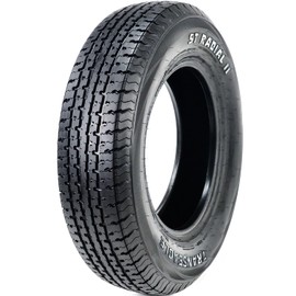 Transeagle ST Radial II Steel Belted Premium Trailer Radial Tire-ST205/75R15 205/75/15 205/75-15 107/102N Load Range D LRD 8-Ply (RWL) RWL Raised White Letters