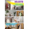 4happy Stainless Steel Door Coat Rack for Hanging - Door