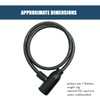 Max Limit Cable Bike Lock (Black)