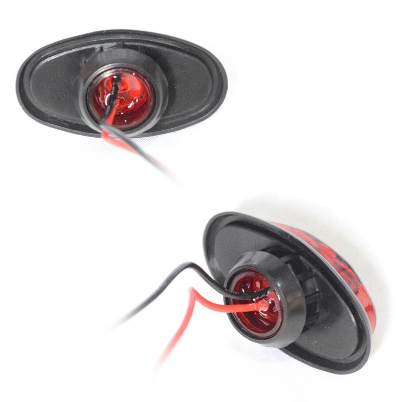 X-LIGHT DIY ATV UTV Turn Signal Street Legal Oval LED