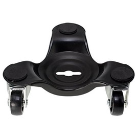 Move-It 11018 Tri Wheel Roller Dolly, Black