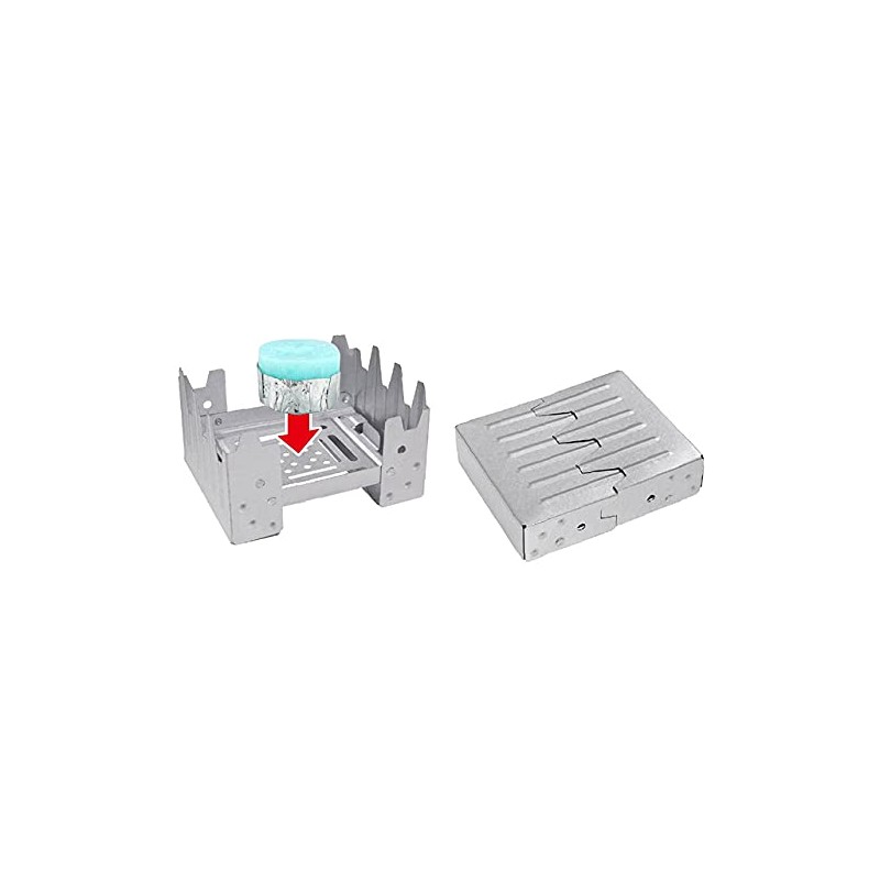 HAC Montagna Pocket Stove, W4.7 x D3.7 x H2.8 inches