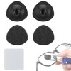 Enhon 4 Pcs Replacement Pads Compatible with Peeps CarbonKlean Eyeglass