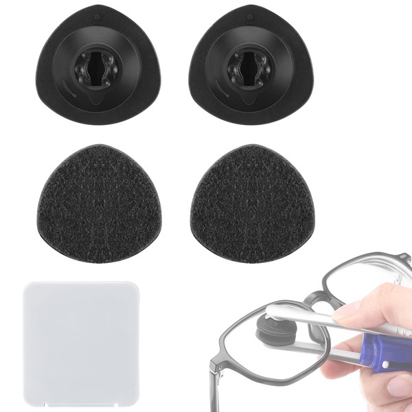 Enhon 4 Pcs Replacement Pads Compatible with Peeps CarbonKlean Eyeglass