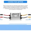 2 Pcs Waterproof Car Power Converter, 12V to DC 6V