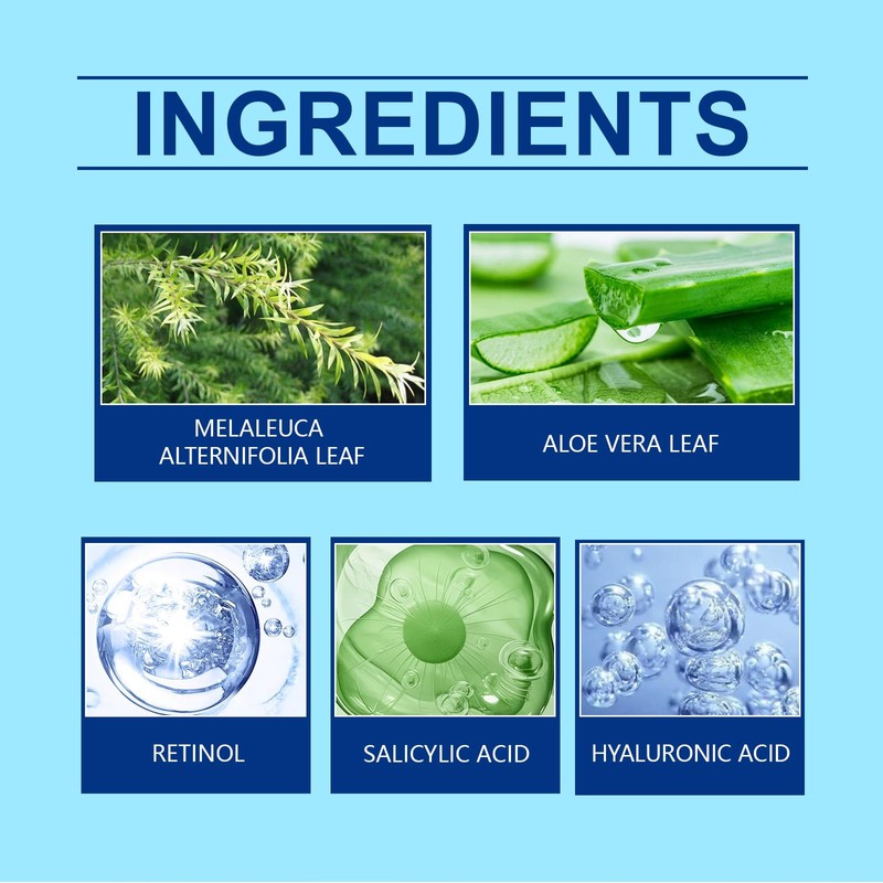 Retinol Gel, Retinol Acne Treatment Gel & Skin Soothing Cream,