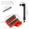 34pcs Security Bit Set 1/4 Inch Hex Shank Screwdriver Bit