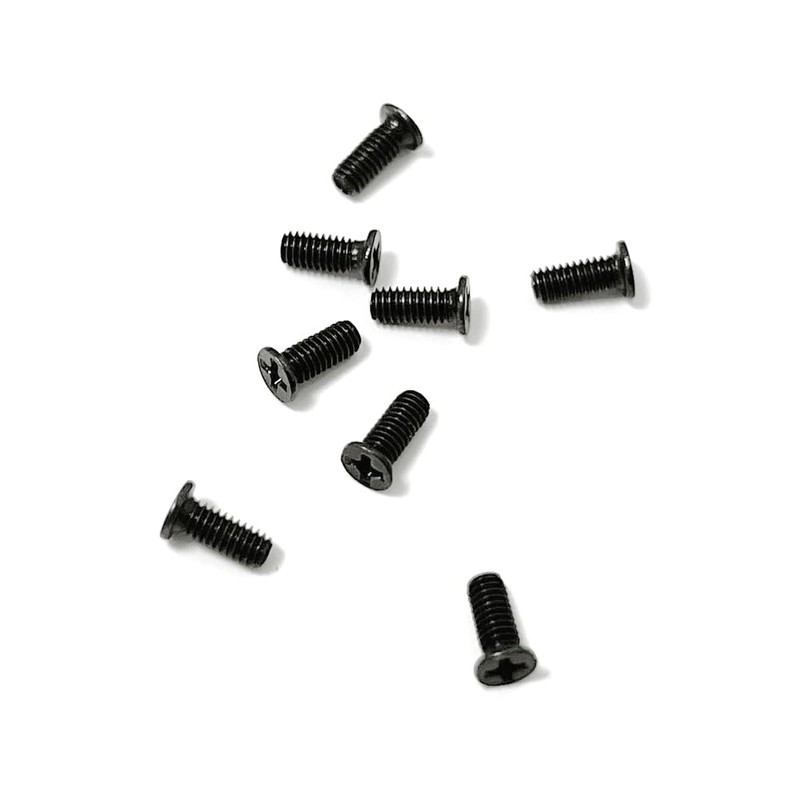 HSSDTECH Lower Bottom Base Cover Case Screws Black Replacement for