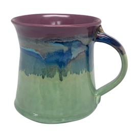 Clay in Motion Handmade Medium Mug (Mossy Creek)