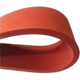 Alfombrilla de silicona para prensa térmica Hoja roja del caucho de esponja del tablero de la espuma del silicón for las piezas del equipo(200 * 200 * 10MM)