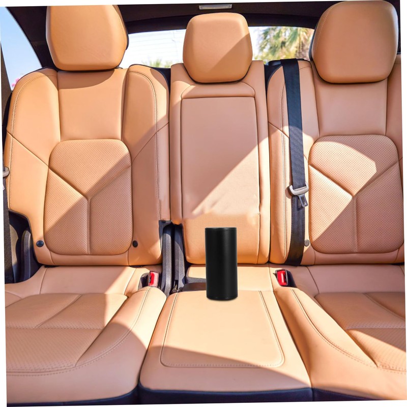 Ciieeo Leak Black Garbage Bin with Tissue Holder for Vehicle
