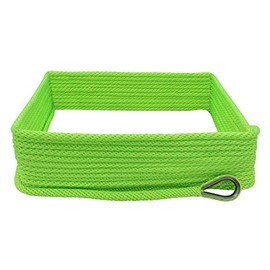 Extreme Max 3006.2675 BoatTector Solid Braid MFP Anchor Line with Thimble - 3/8" x 150', Neon Green