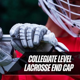 Silverfin Lacrosse End Cap | Lacrosse Stick Butt End Cap: Sturdy & Easy to Install| Lightweight, Durable Lacrosse Butt End Caps With Firm Grip For Superior Stick Control| Suitable For All Skill Levels