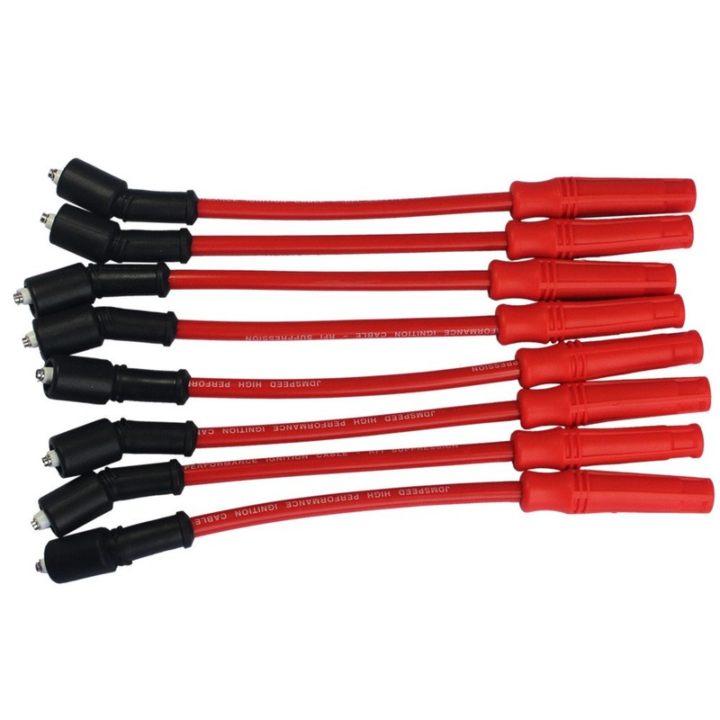 JDMSPEED 10.5 MM SPARK PLUG WIRES FOR CHEVY GMC TRUCK