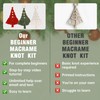 Macrame Kit for Beginners with Step-by-Step Video Tutorials Christmas Tree