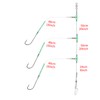 Rodeel 4 PCS Sea Fishing Rigs Flapper Rig Three Hook
