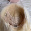 HD Transparent 13x6 Lace Front Wig Human Hair All Blonde