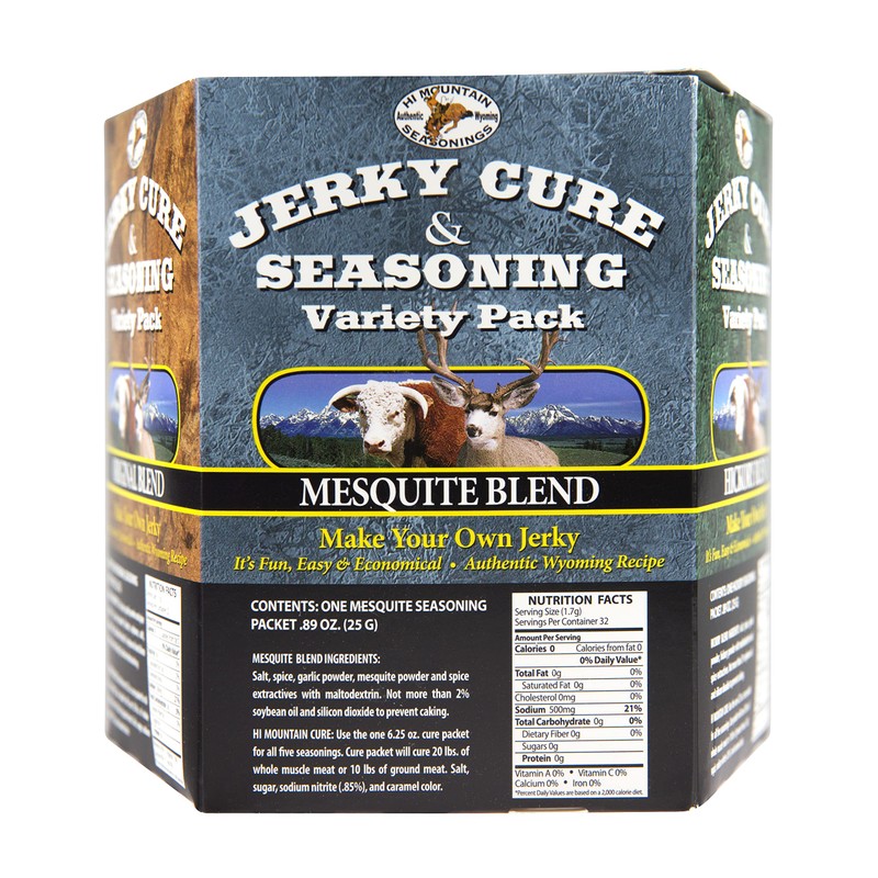 Hi Mountain Jerky Seasoning and Cure Kit | VARIETY PACK