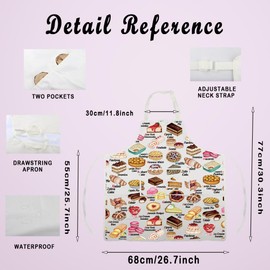 Baking Dessert Apron Pastry Chef Gift Sweet Treats Gift Foodie Gift Dessert Lover Gift For Baker (Ap-Pie Apron)