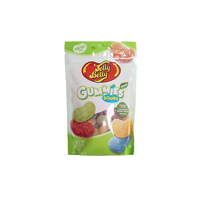 Jelly Belly Sour Gummies, 7 Ounce Bag - 5 Assorted