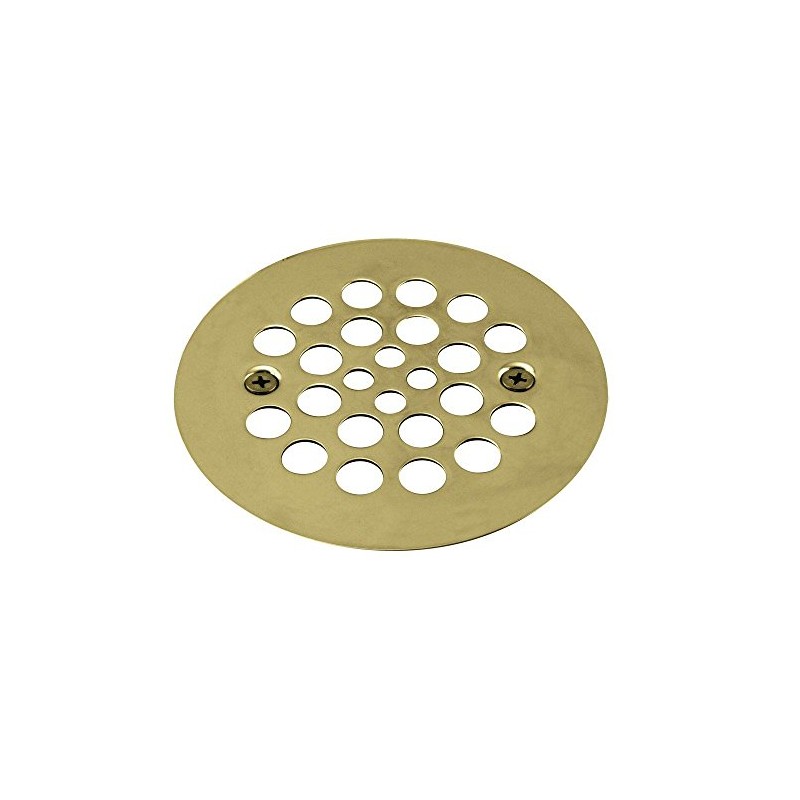 Westbrass D3193-03 Plastic Oddities Style 4-1/4-Inch OD Brass Shower Strainer