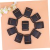 Operitacx 20pcs Backpack Buckles Suit Reusable Webbing Clip Buckle Zip