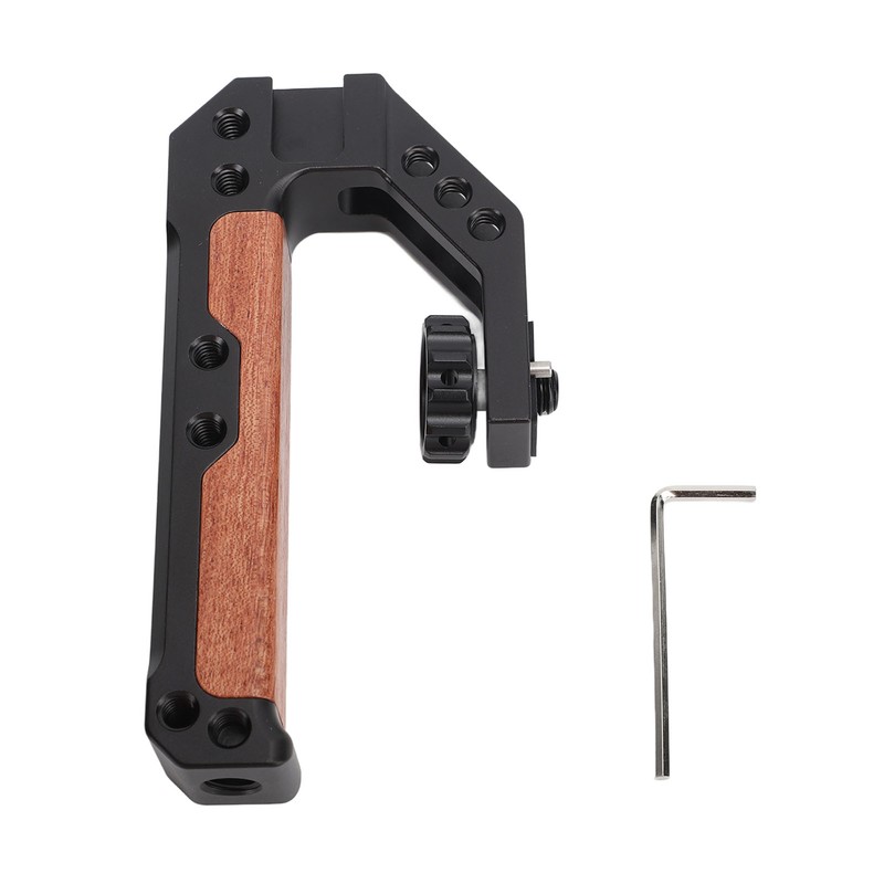 Camera Top Handle 1/4inch 3/8inch 3 Cold Shoe Ports Aluminum