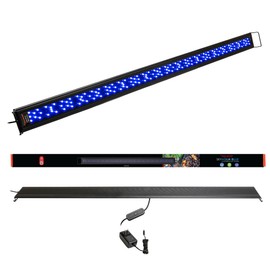 Aquatop LED Aquarium Blue Light - SkyAqua Blue, Actinic Spectrum, Fits 48-54-Inch Tanks, Aquarium Lights for Fish Tank, UL & CSA, LED Blue Light for Natural Moonlight Illumination