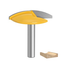 Horizontal Crown Milling Cutter 8 mm, Horizontal Crown Cutter, Radius Cutter Router Cutter Set, Table Milling Cutter for Wood, Chamfer Cutter for Woodworking, DIY