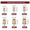 Rivet Nut Tool Kit Rivnut - Napia 850pcs Metric Rivnut