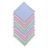 emlstyle Ladies Handkerchiefs, Women soft Cotton Hankies (10 Pack)