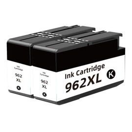 Relcolor 962XL Ink Cartridges Black 2-Pack