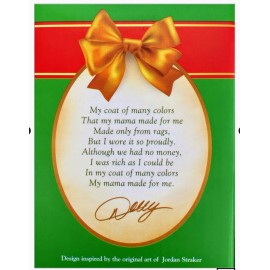 Dollywood NIB Dolly Parton Coat of Many Colors Christmas Ornament Rare Dollywood Exclusive