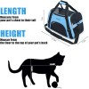 Unbranded Dog Carrier Cat Carrier Soft Sided Mesh Pet Airline