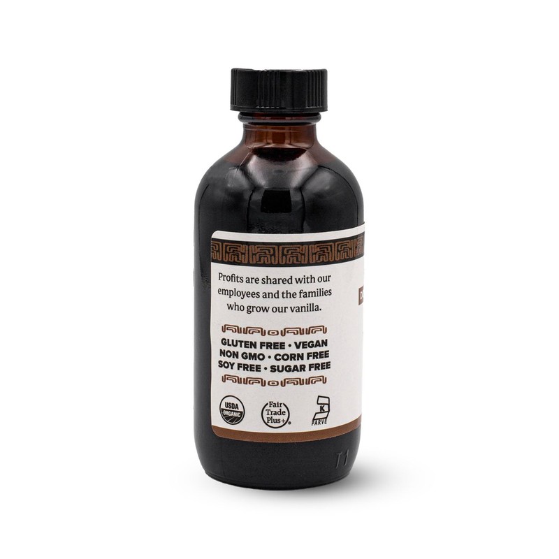 Singing Dog Organic Double Strength Pure Vanilla Extract, 4oz