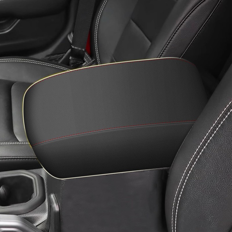 AOMSAZTO Console Cover for 2018-2026 Jeep Wrangler JL/Gladiator JT Armrest